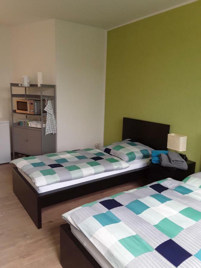Pension Zum Bauhof Zwickau Buitenkant foto